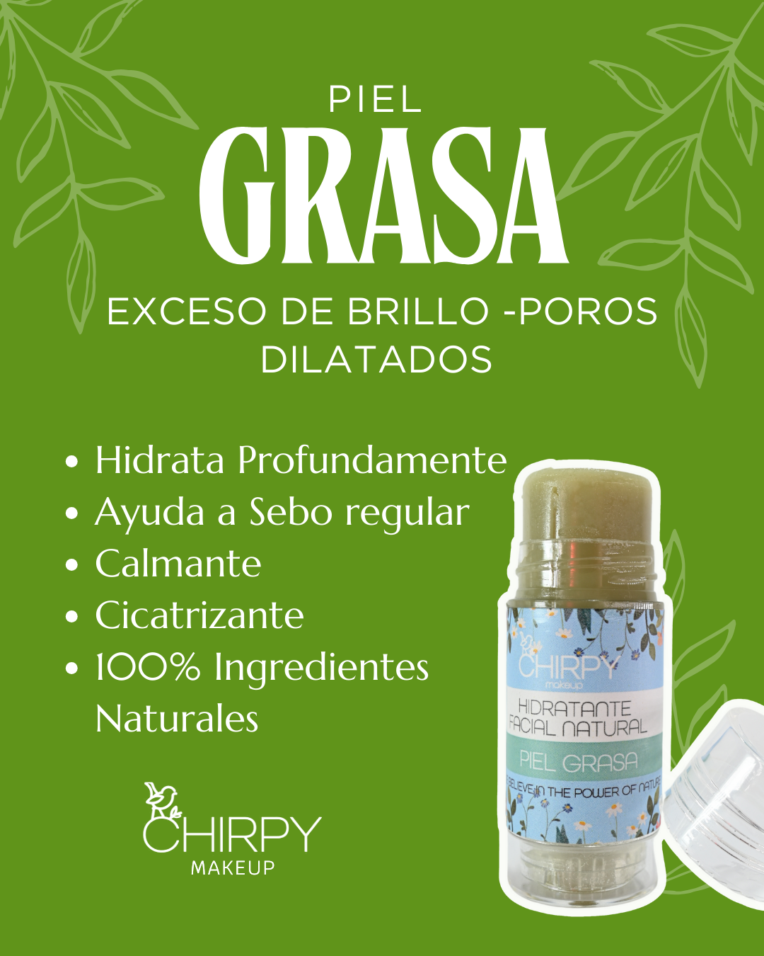 Hidratante Facial Piel Grasa