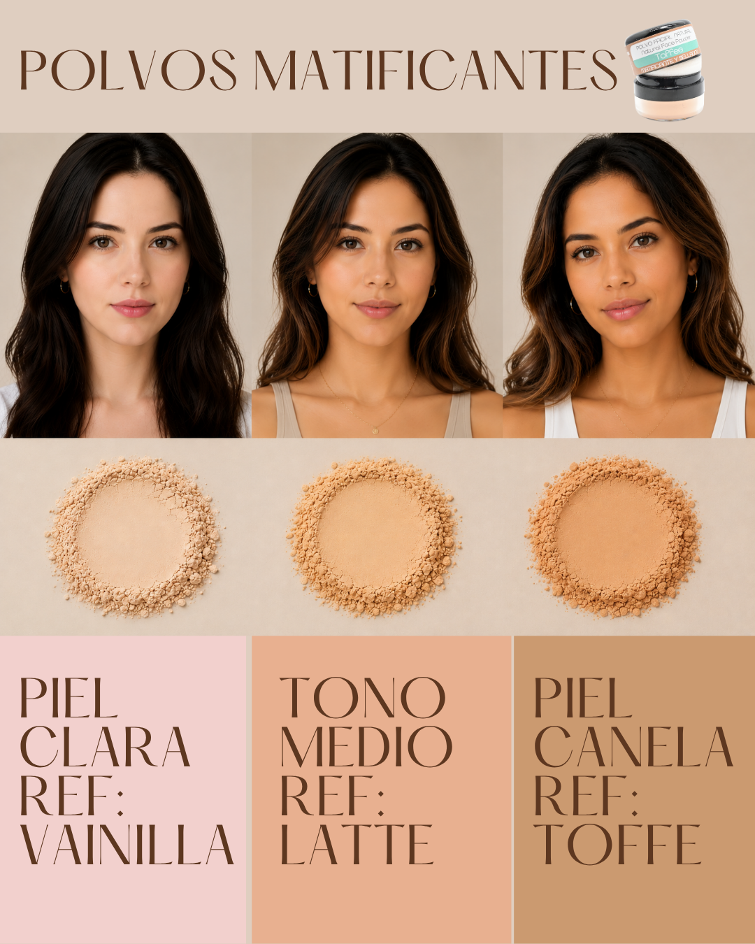 PROMOCION MAQUILLAJE - COMBO PIEL SANA
