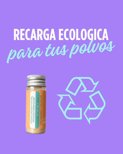 Recarga Ecologica Polvo Facial Matificante Vainilla - Piel Clara