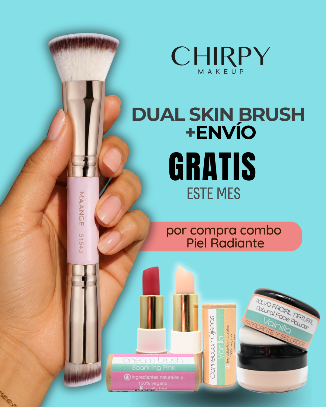 PROMOCIÓN MAQUILLAJE - COMBO PIEL RADIANTE