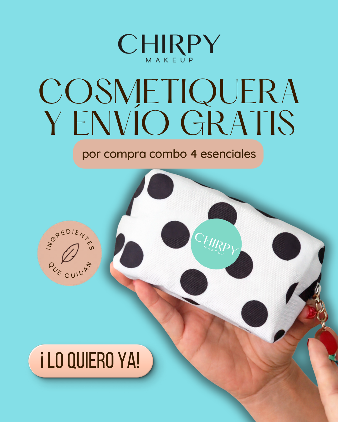 PROMOCIÓN MAQUILLAJE- COMBO 4 ESENCIALES