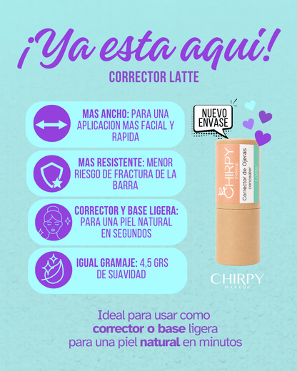 Corrector Facial Tono Medio - Latte